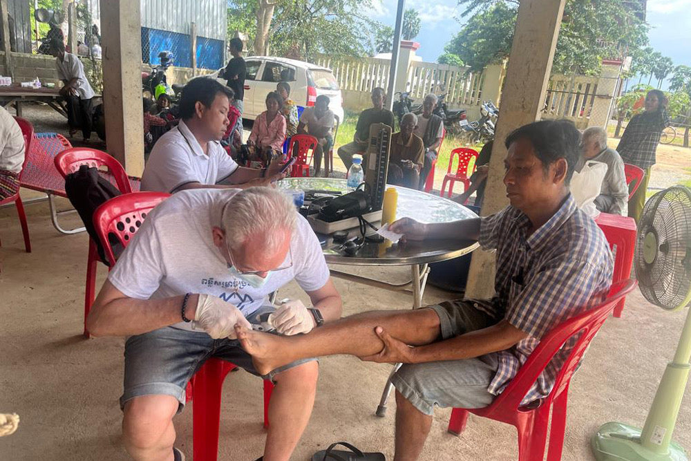 Medical care in rural Cambodia