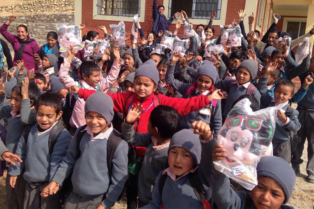 Outreach in the mountains of Nepal