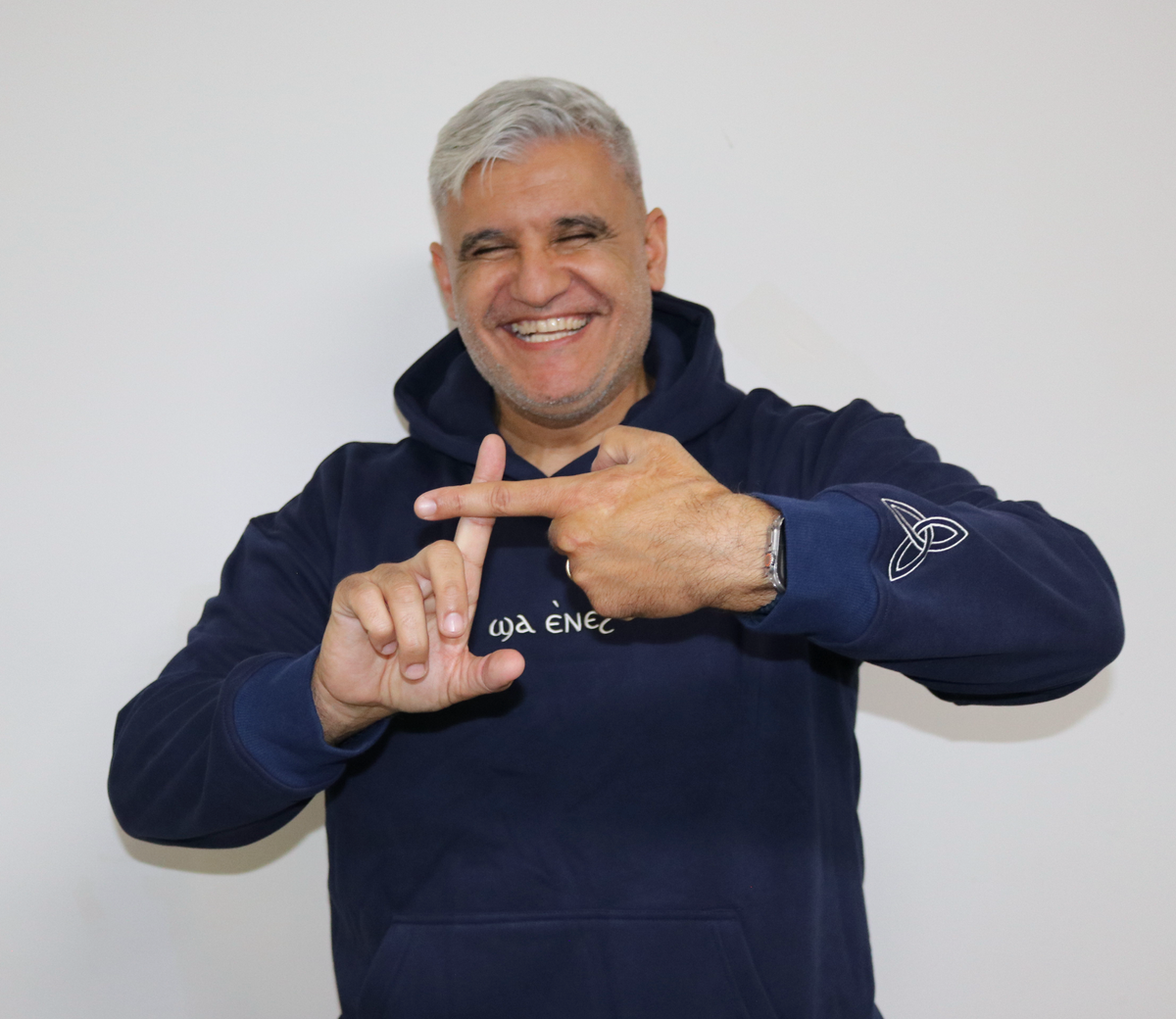 Unisex Coptic Navy hoodie image 8