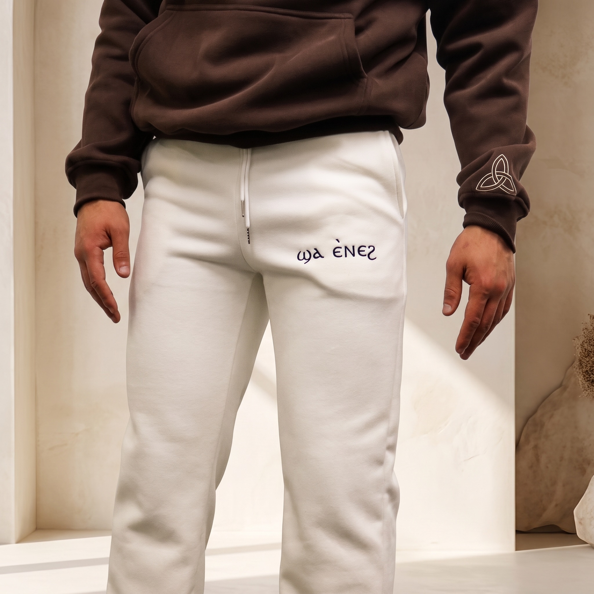 White Coptic tracksuit image 6