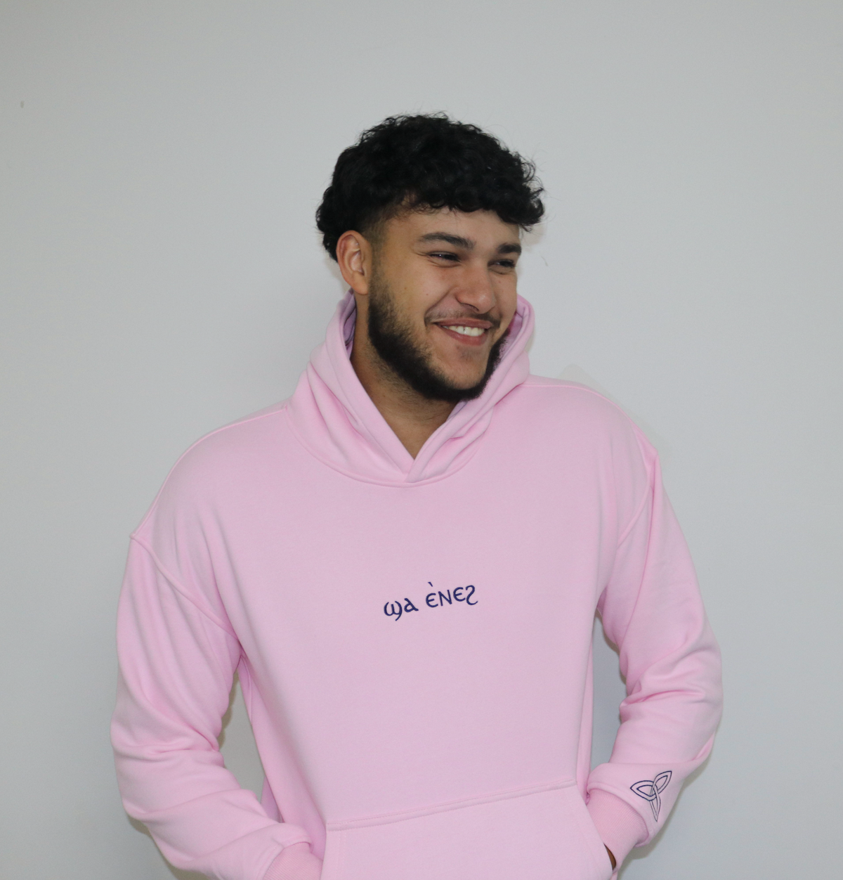 Unisex Coptic Blush-pink hoodie image 7