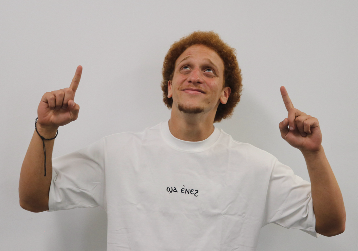 Unisex coptic centre logo white shirt image 11