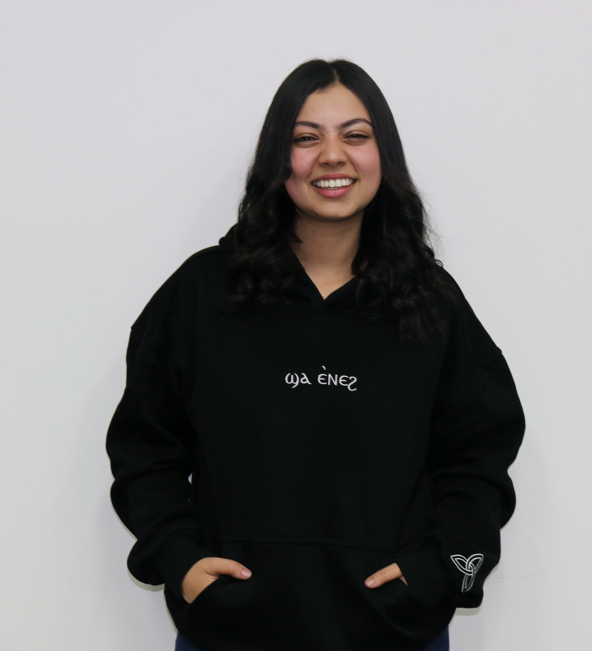 Unisex Coptic black hoodie image 4
