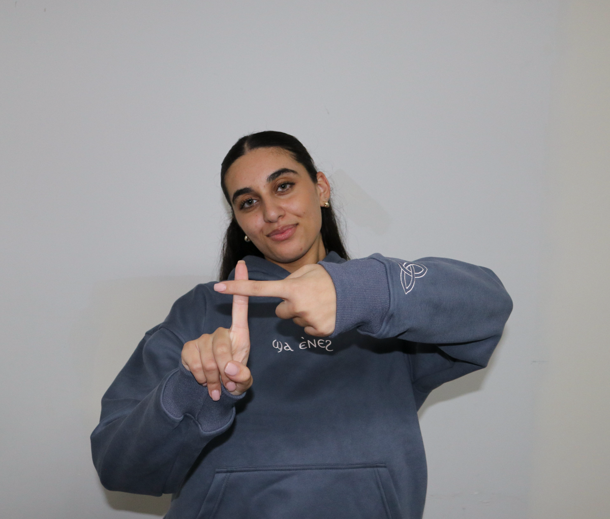 Unisex Coptic Grey hoodie image 6