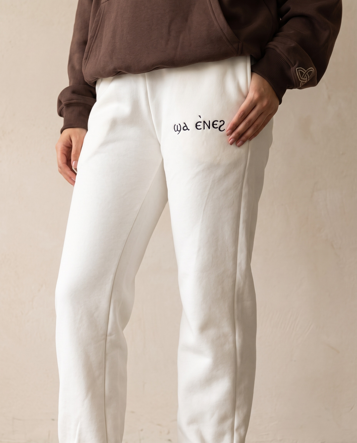 White Coptic tracksuit image 5