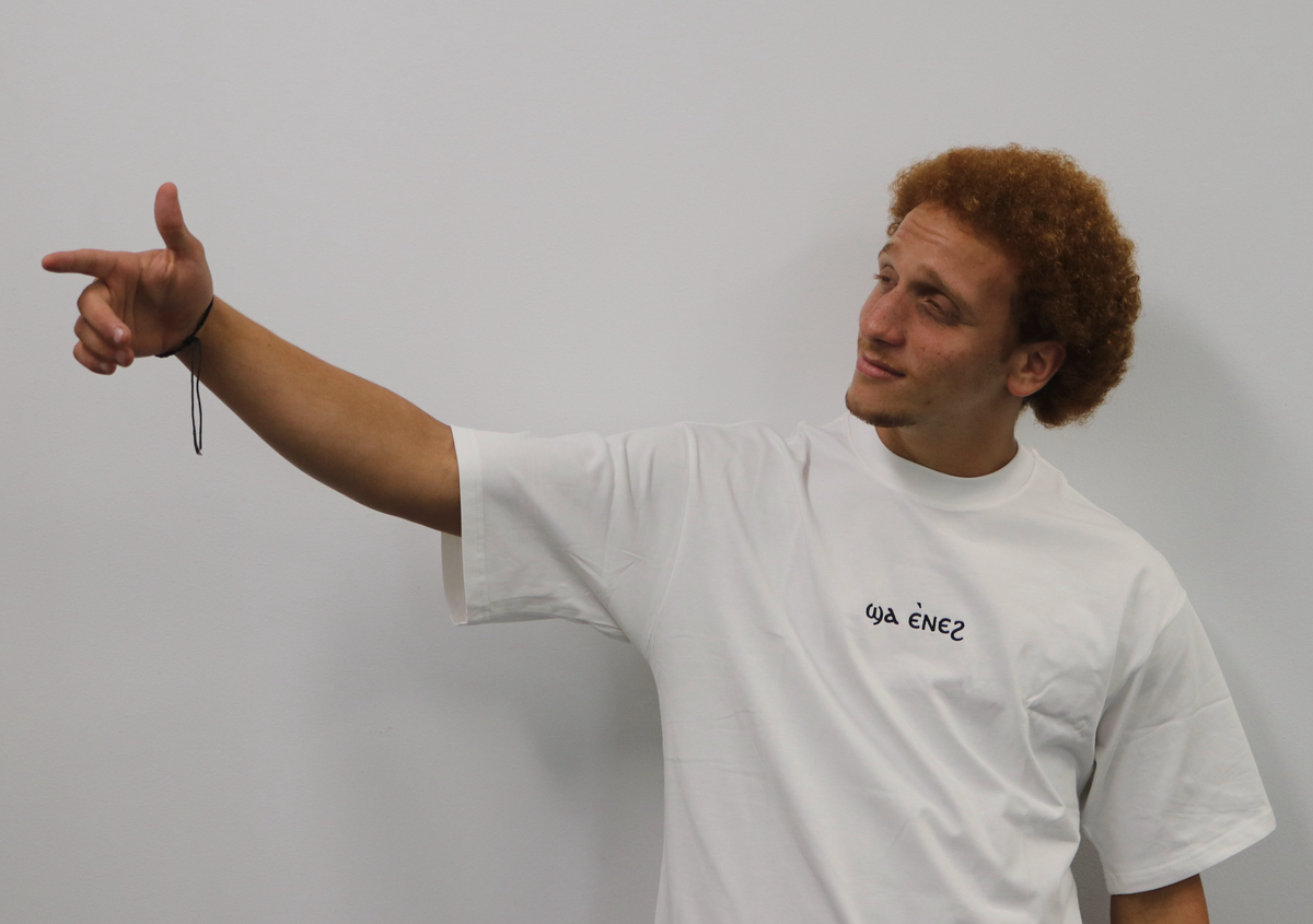 Unisex coptic centre logo white shirt image 9
