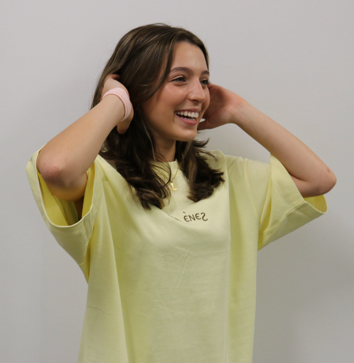 Unisex coptic centre logo magnolia cream shirt image 0