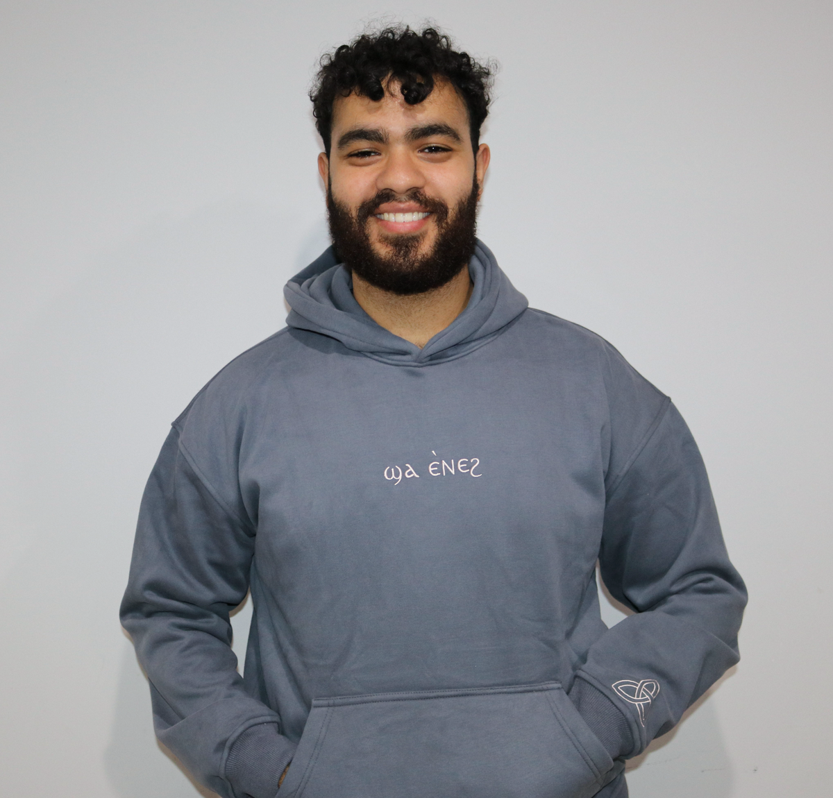 Unisex Coptic Grey hoodie image 2