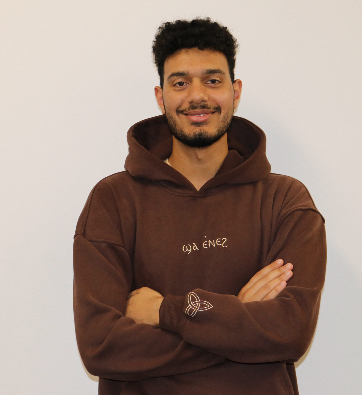 Unisex coptic coffee brown hoodie image 1