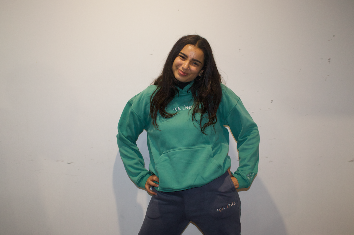 Unisex Coptic Sage green hoodie image 7