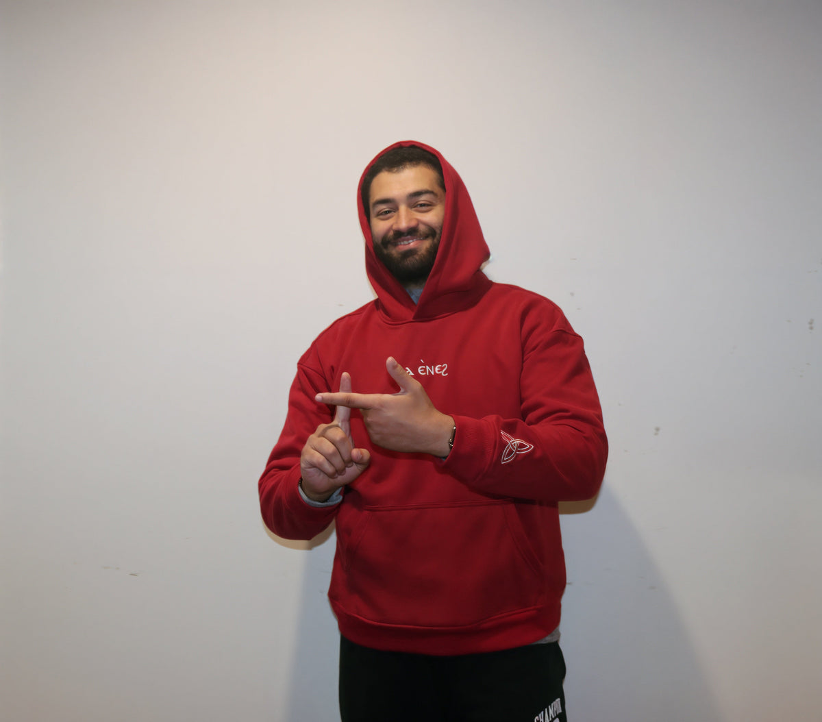 Unisex Coptic Wine Red hoodie image 11
