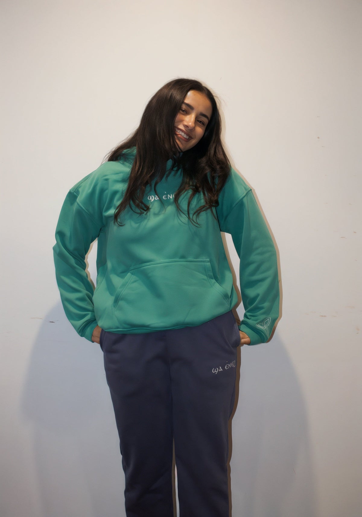 Unisex Coptic Sage green hoodie image 4