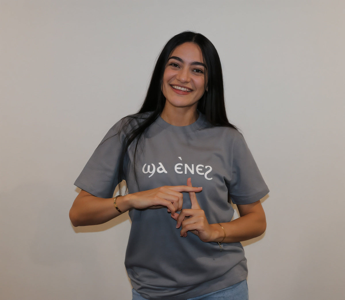 Grey coptic shirt image 8