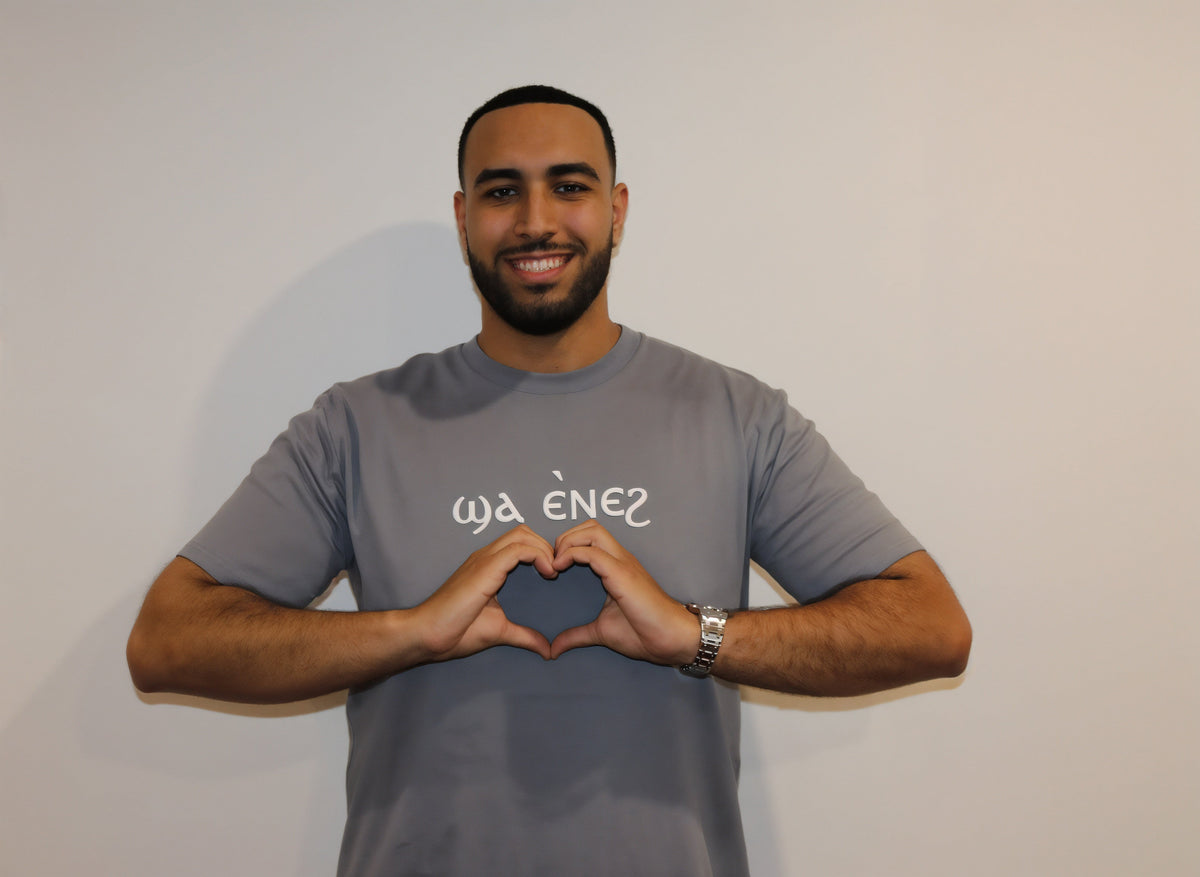 Grey coptic shirt image 9