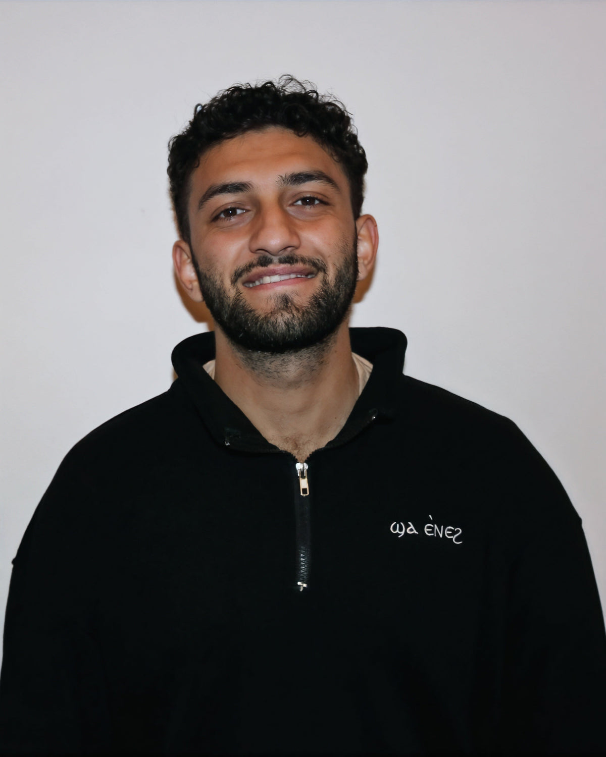 Black Coptic quarter zip image 3