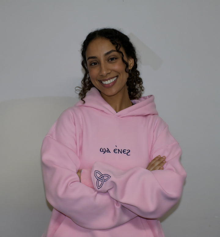 Unisex Coptic Blush-pink hoodie image 0