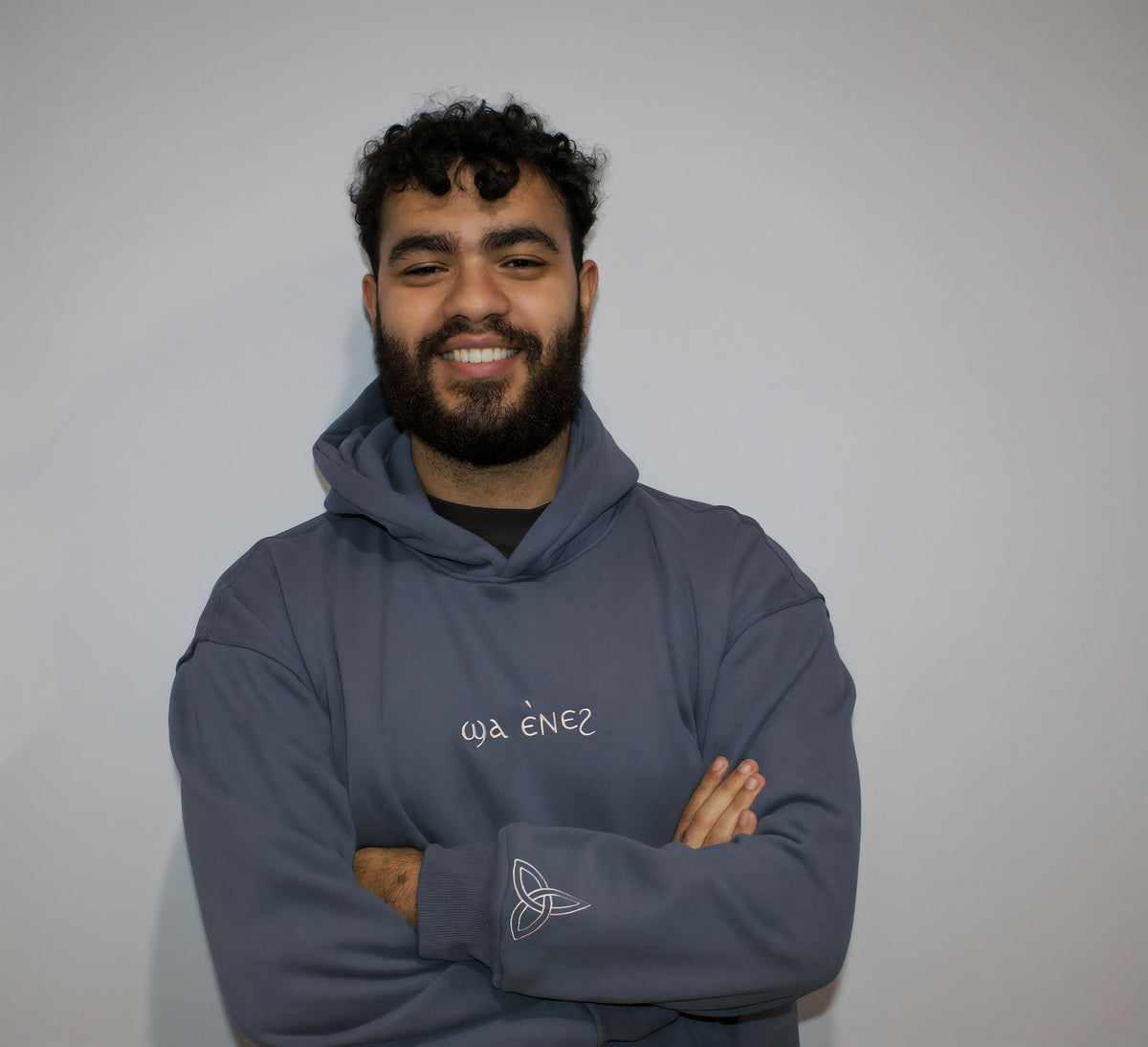 Unisex Coptic Grey hoodie image 0