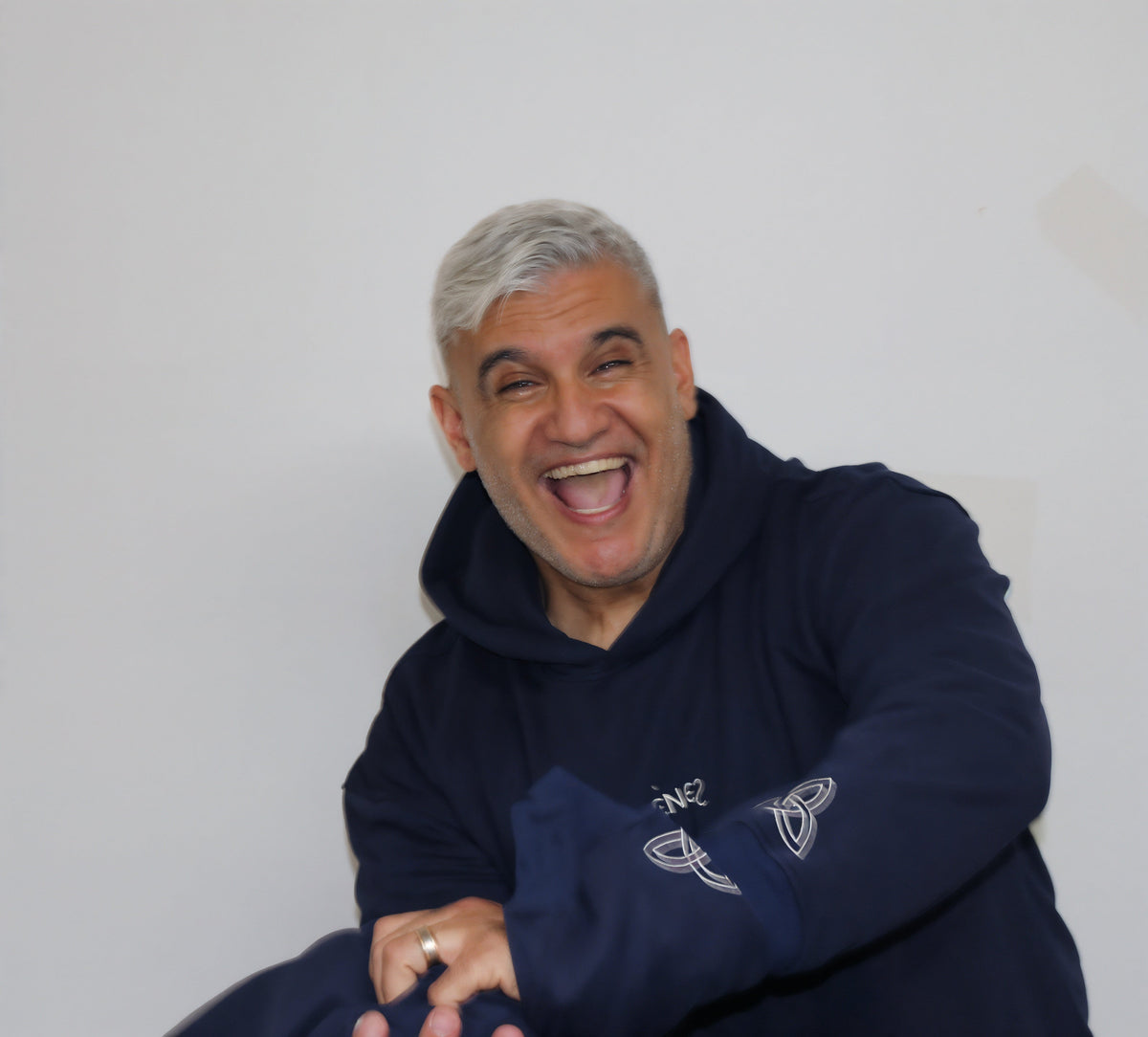 Unisex Coptic Navy hoodie image 2