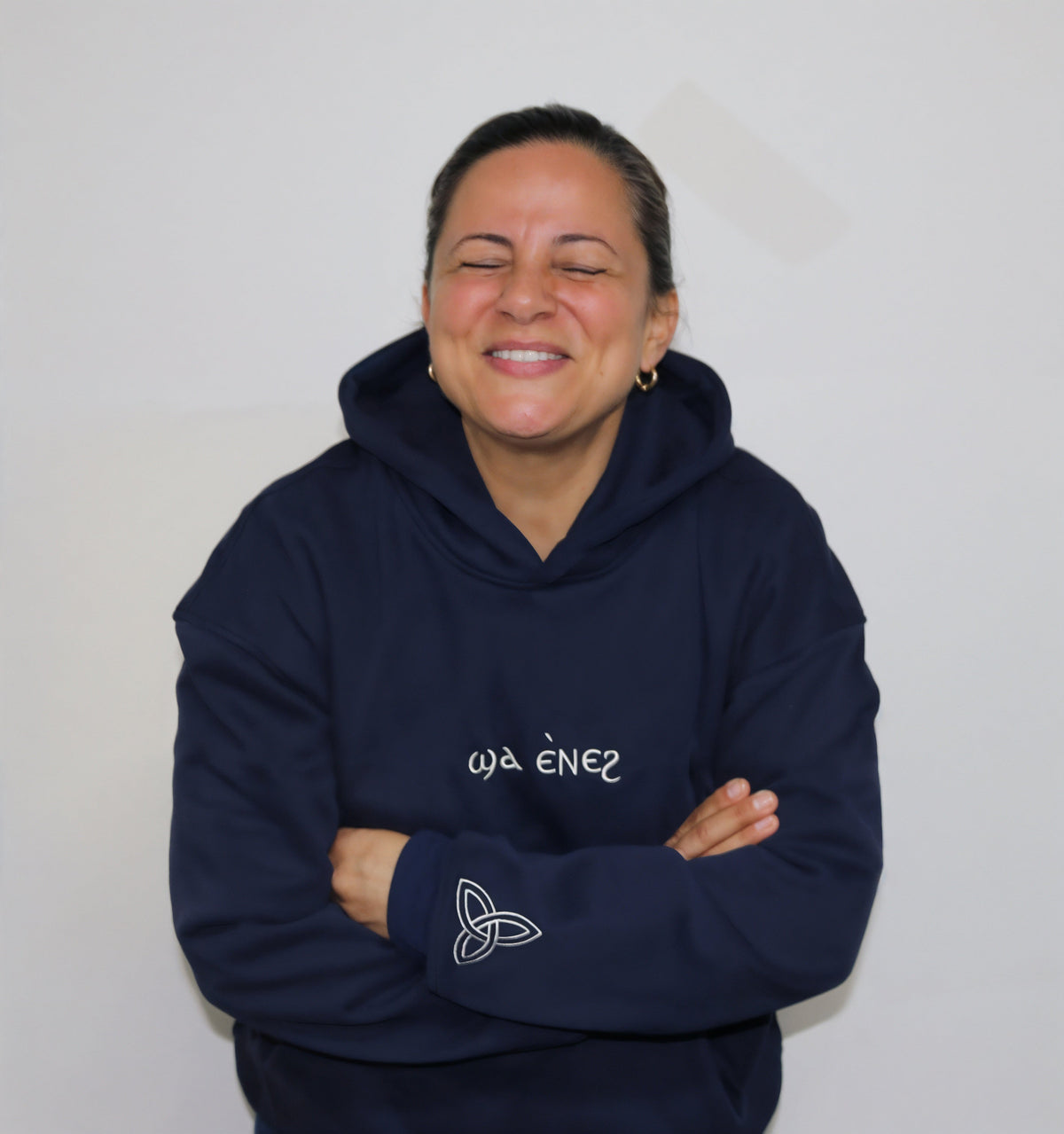 Unisex Coptic Navy hoodie image 3