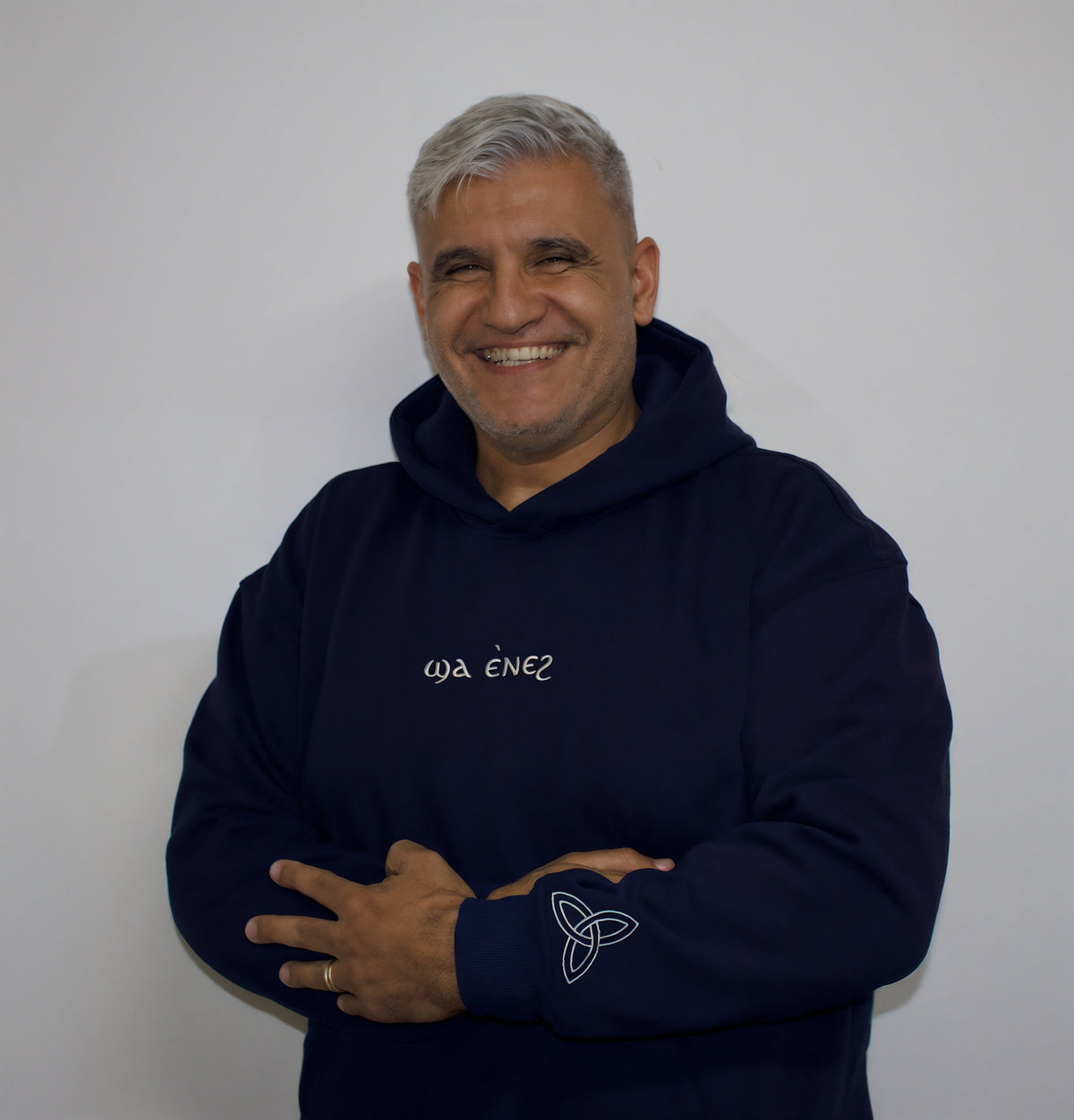 Unisex Coptic Navy hoodie image 4