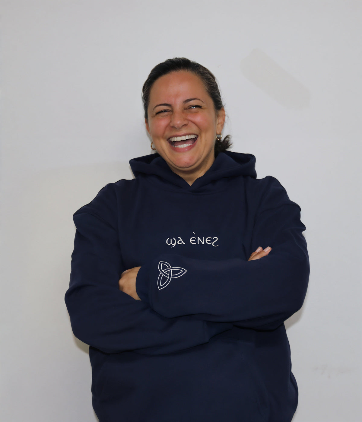 Unisex Coptic Navy hoodie image 5