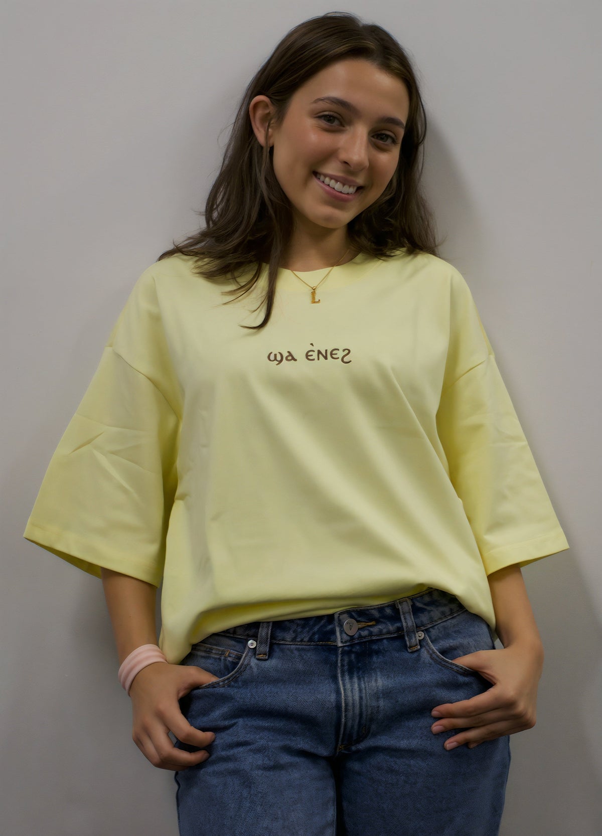 Unisex coptic centre logo magnolia cream shirt image 8