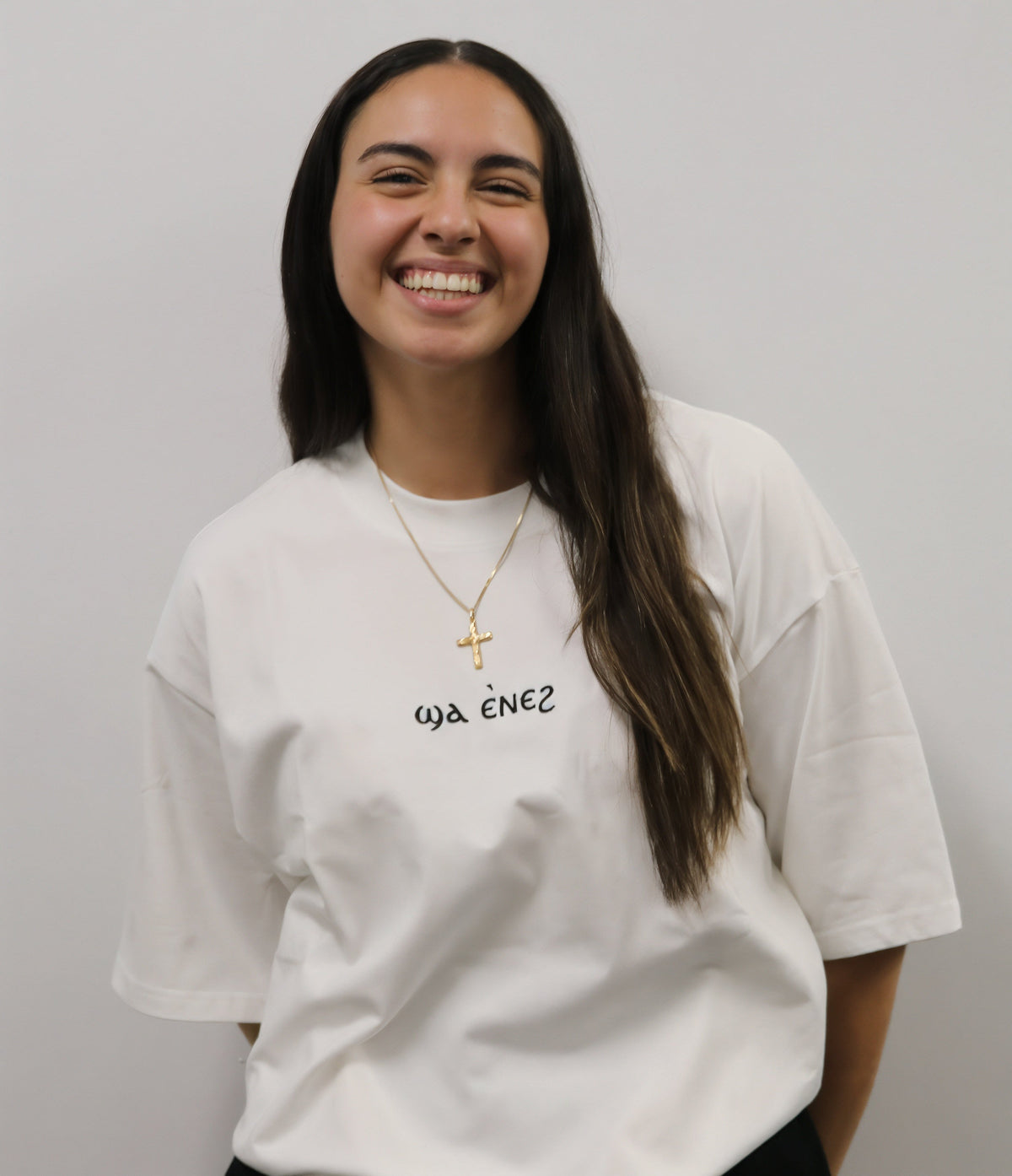 Unisex coptic centre logo white shirt image 0
