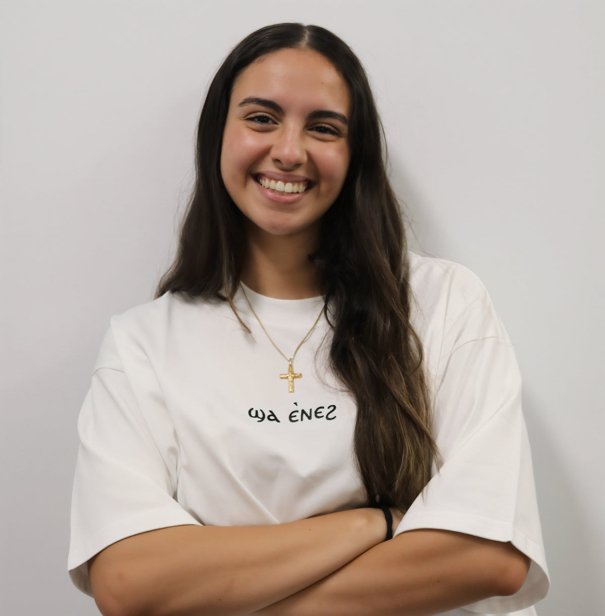 Unisex coptic centre logo white shirt image 8