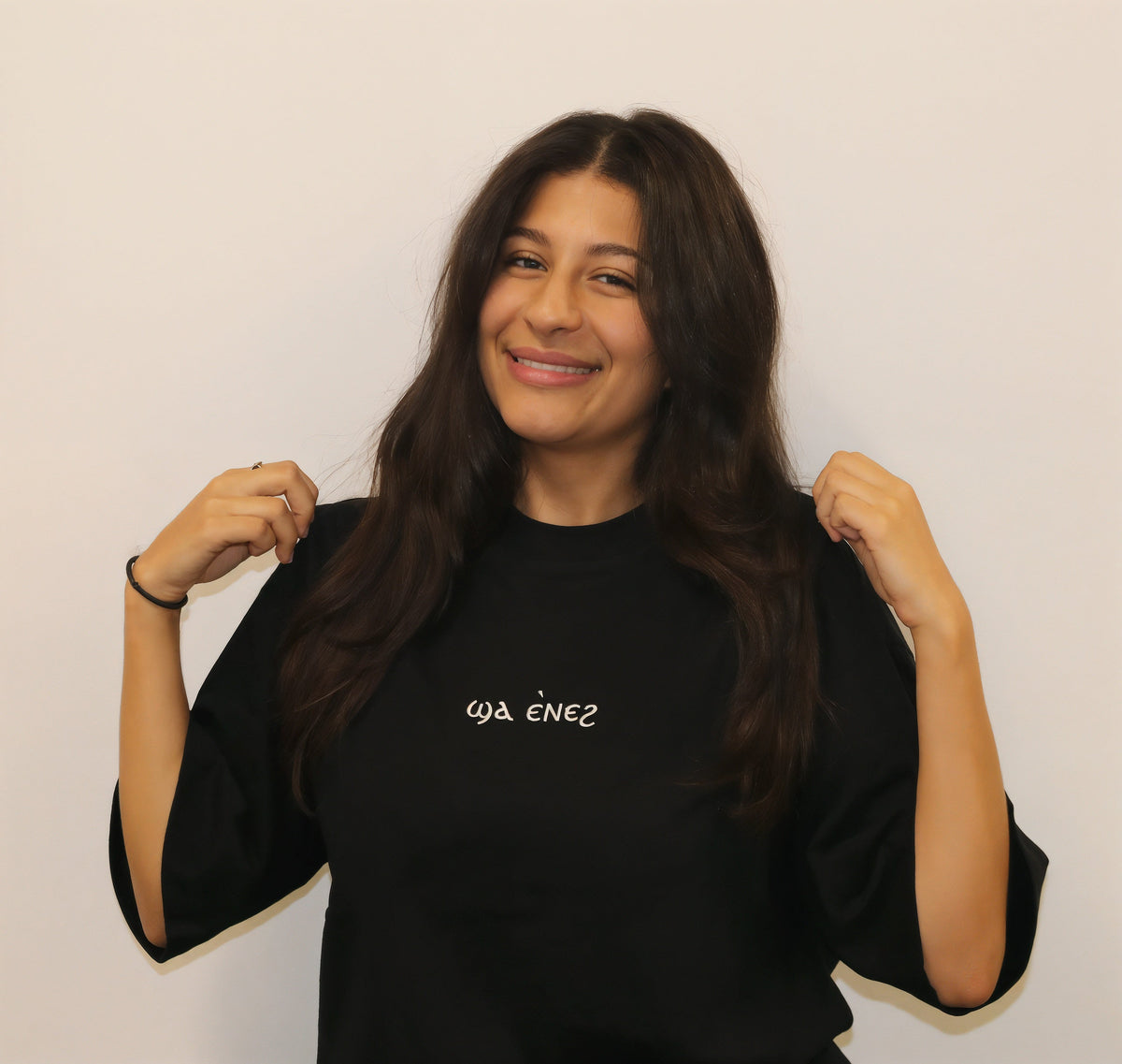 Unisex coptic centre logo black shirt image 1