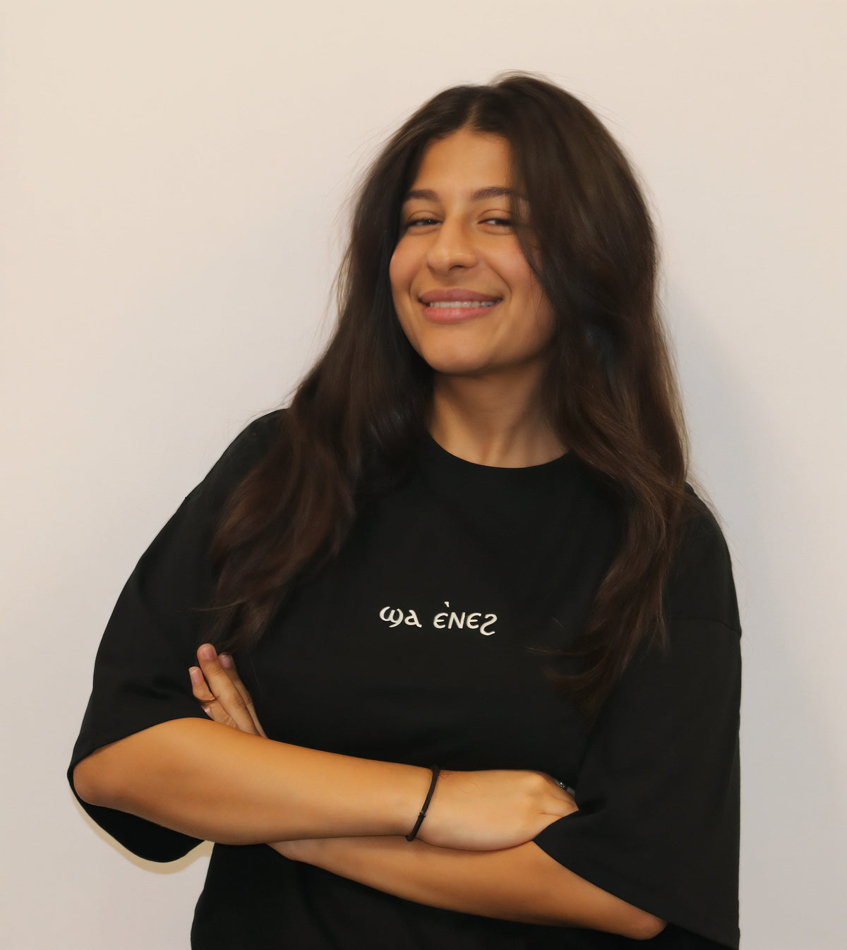 Unisex coptic centre logo black shirt image 3
