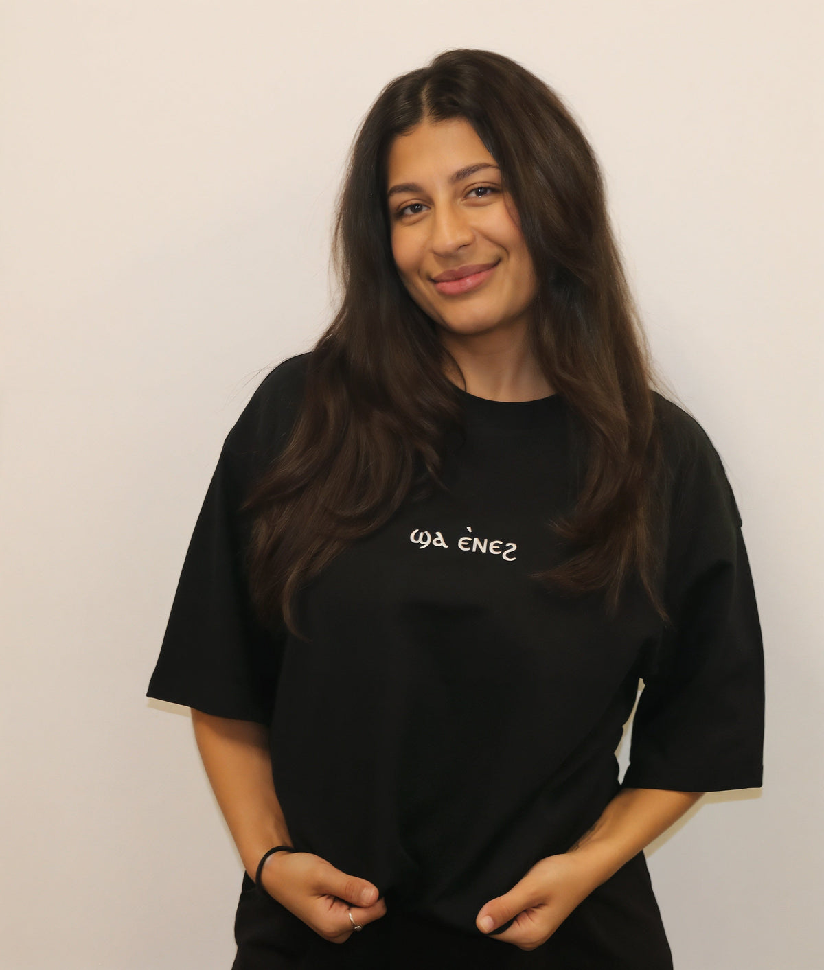Unisex coptic centre logo black shirt image 5