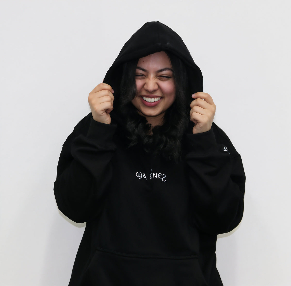 Unisex Coptic black hoodie image 2
