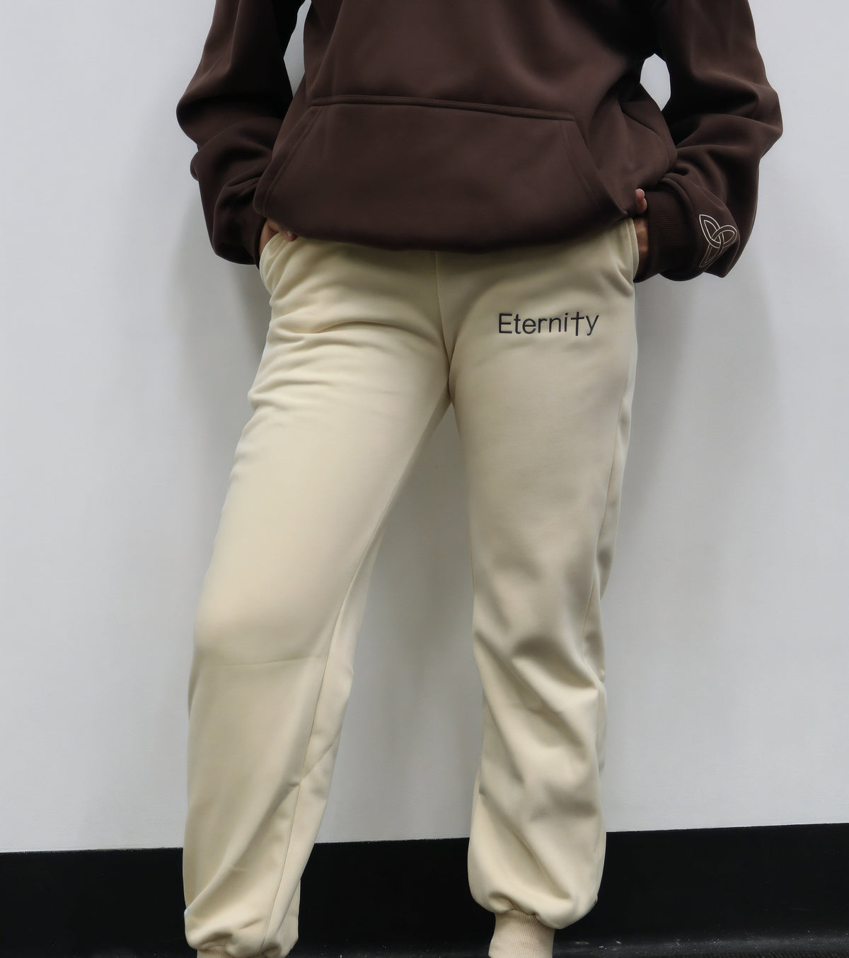 English cream trackies image 0
