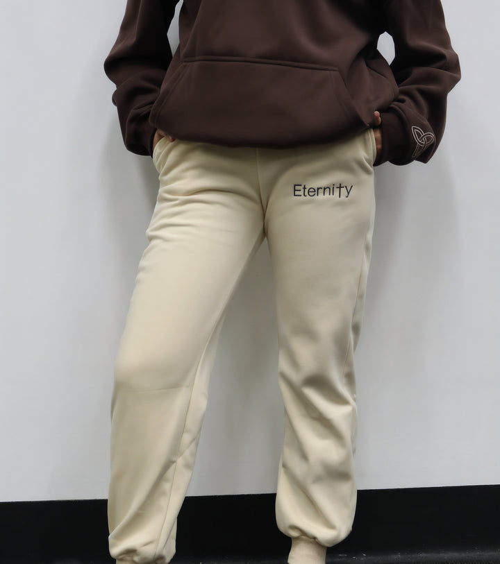 English cream trackies image 0