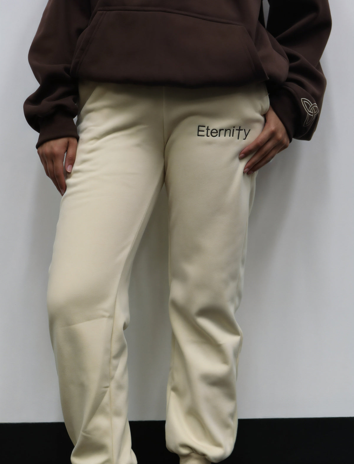 English cream trackies image 1