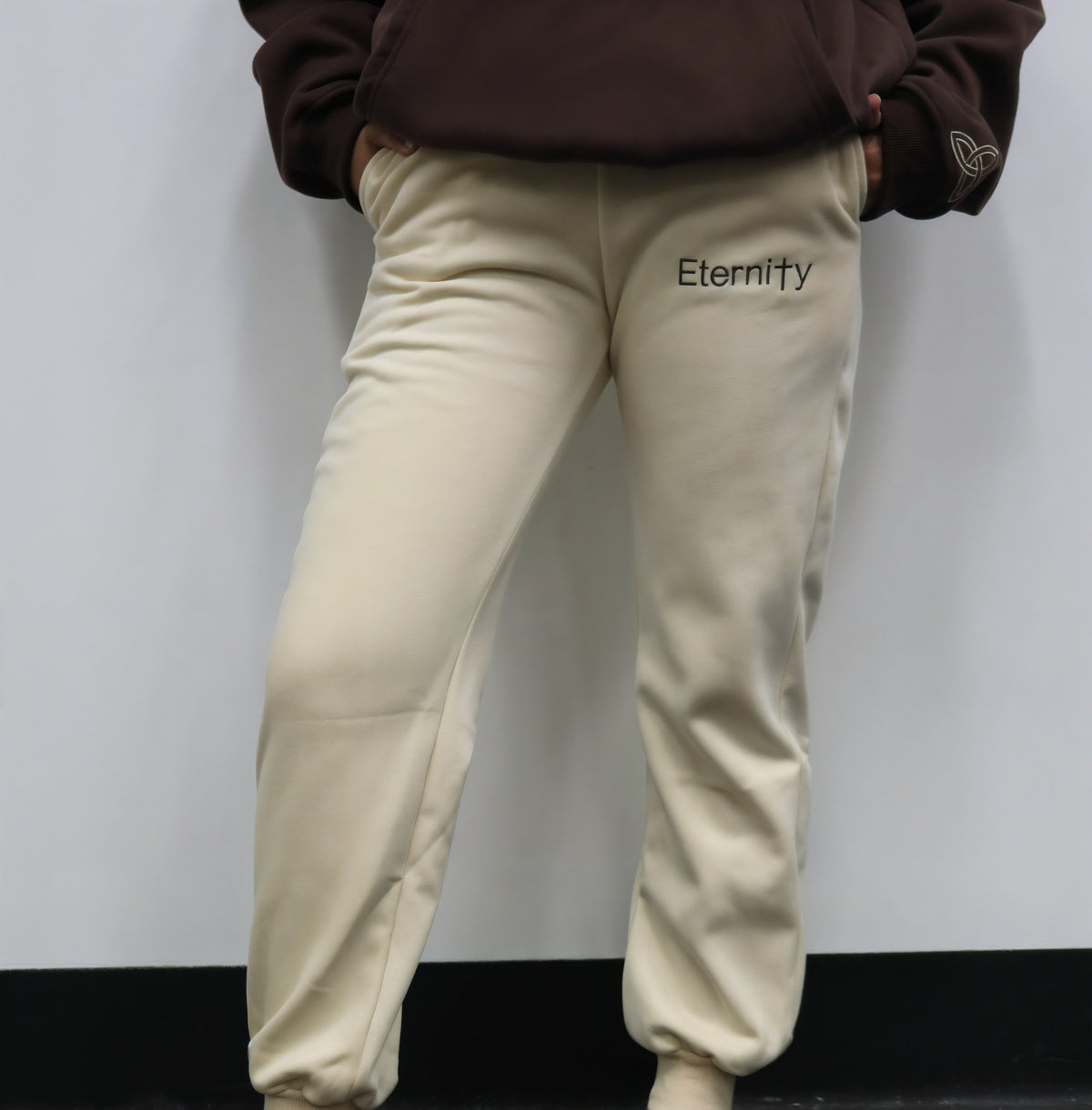 English cream trackies image 9