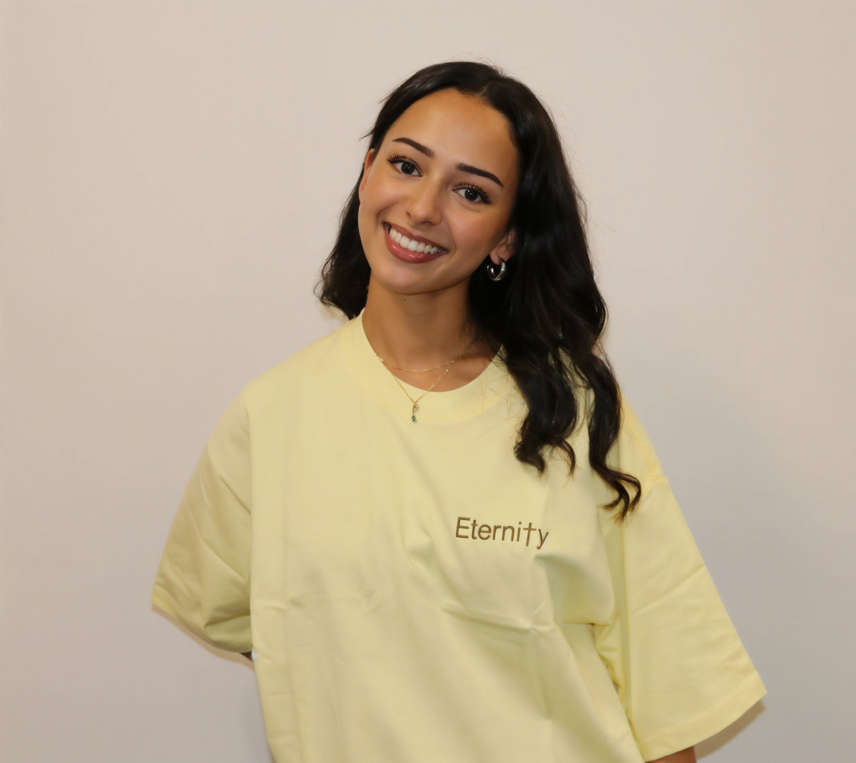 Unisex Magnolia Cream shirt- Side logo image 6