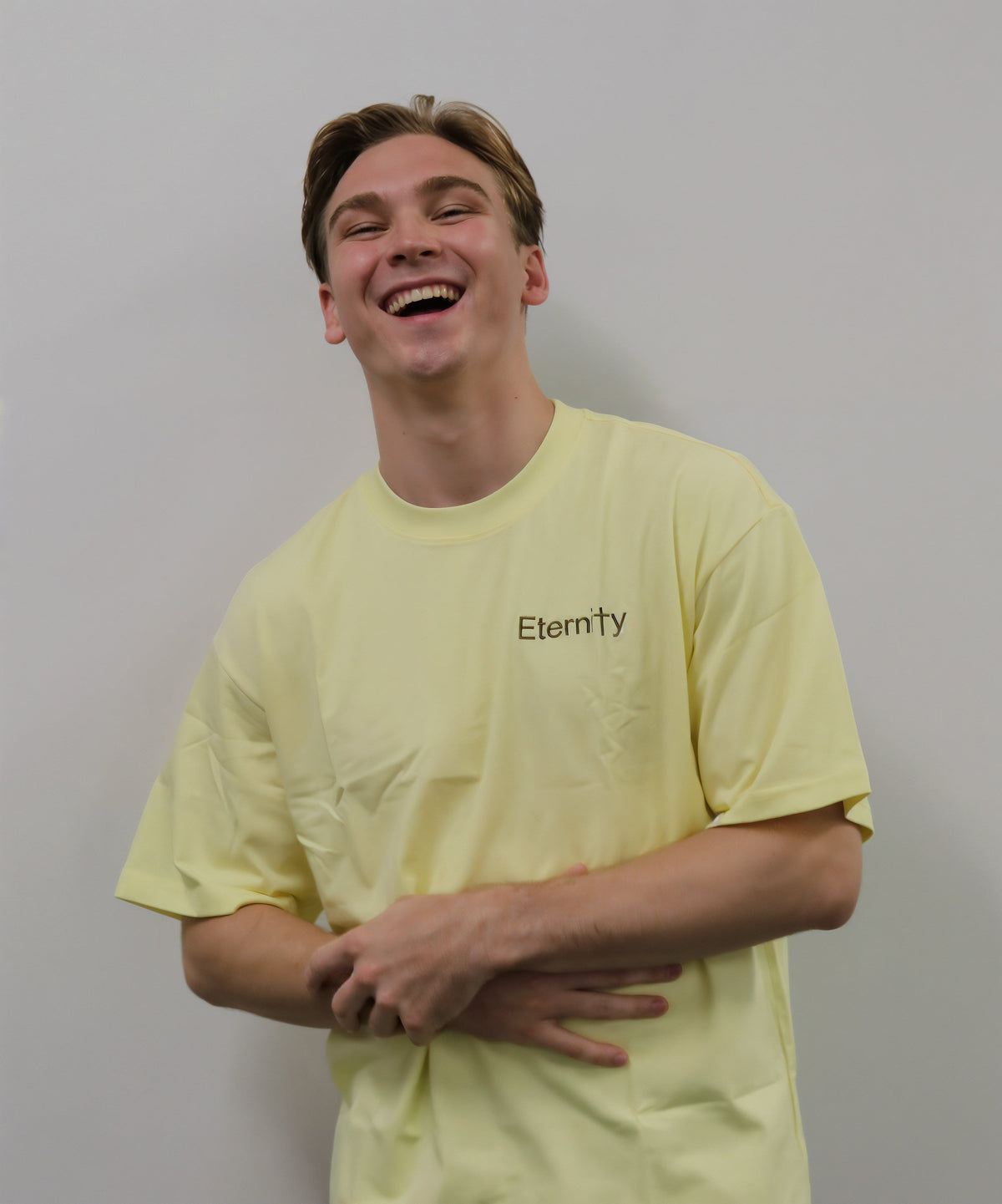 Unisex Magnolia Cream shirt- Side logo image 7