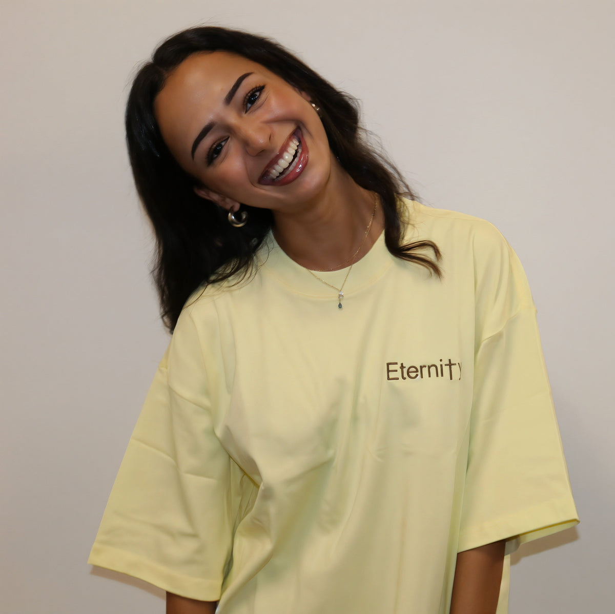 Unisex Magnolia Cream shirt- Side logo image 8