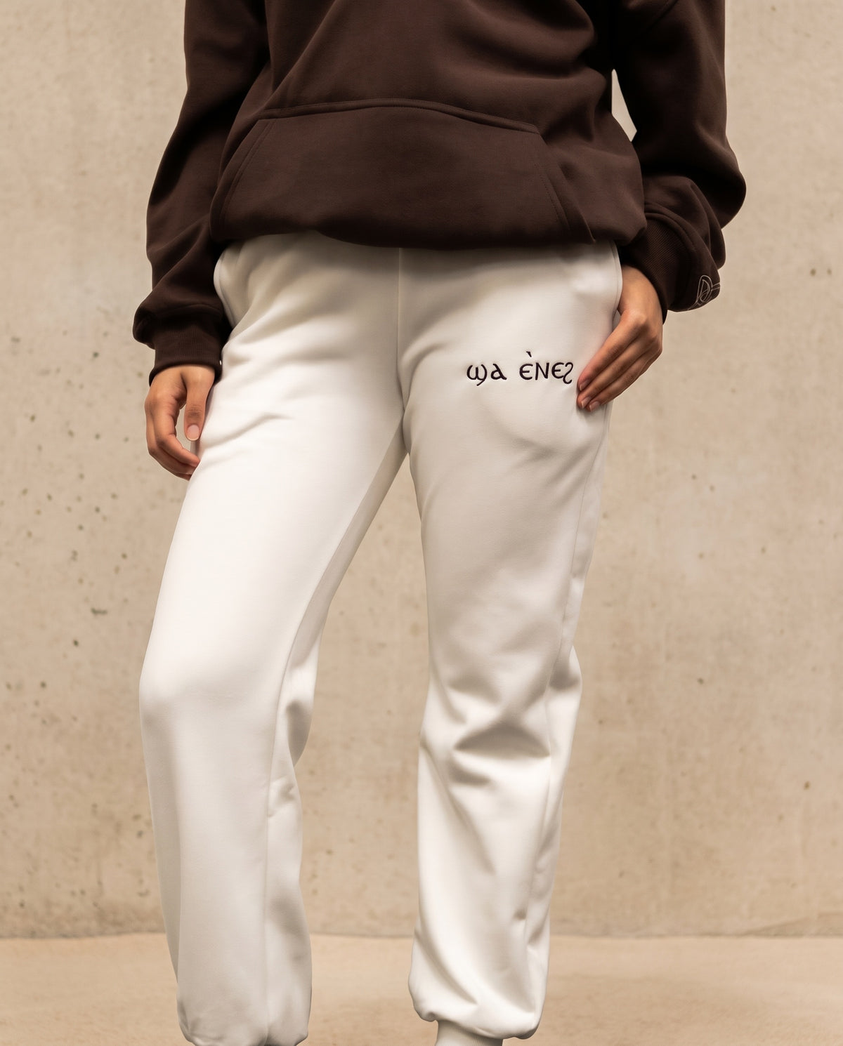 White Coptic tracksuit image 2