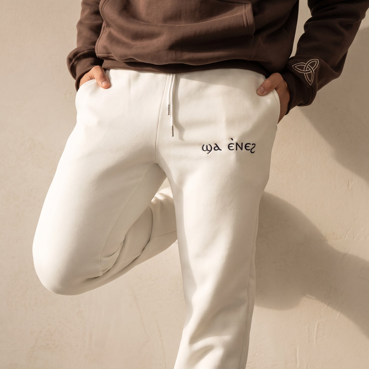 White Coptic tracksuit image 7
