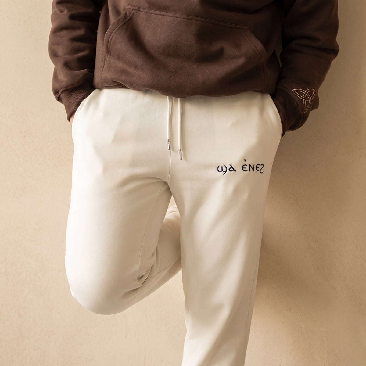 White Coptic tracksuit image 9