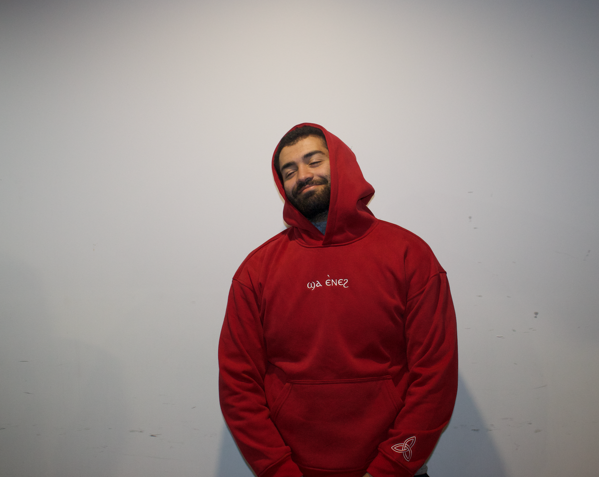 Unisex Coptic Wine Red hoodie image 13