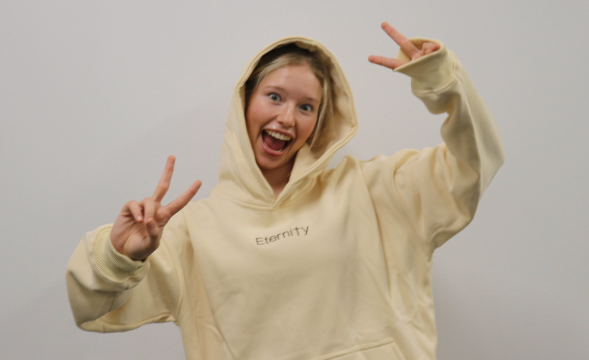 Unisex Eternity magnolia cream hoodie image 9