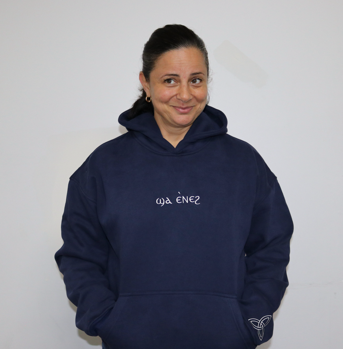 Unisex Coptic Navy hoodie image 11