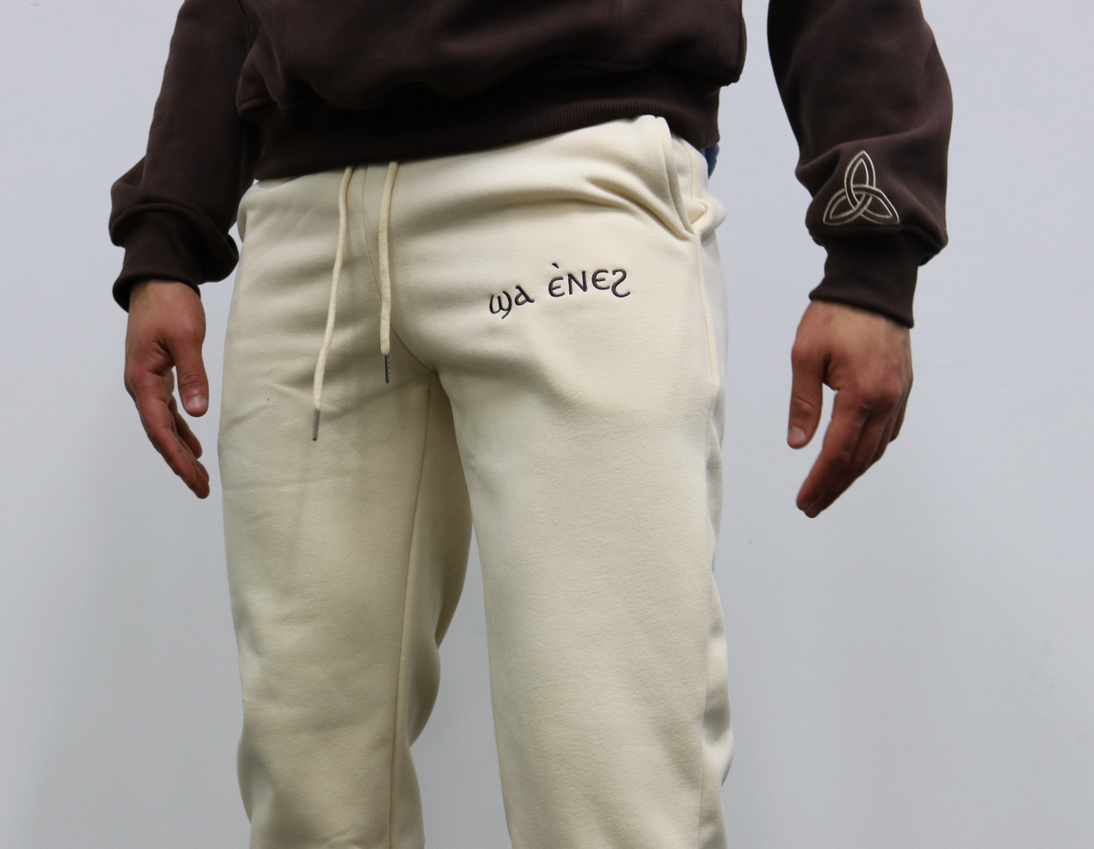Cream Coptic tracksuit image 0