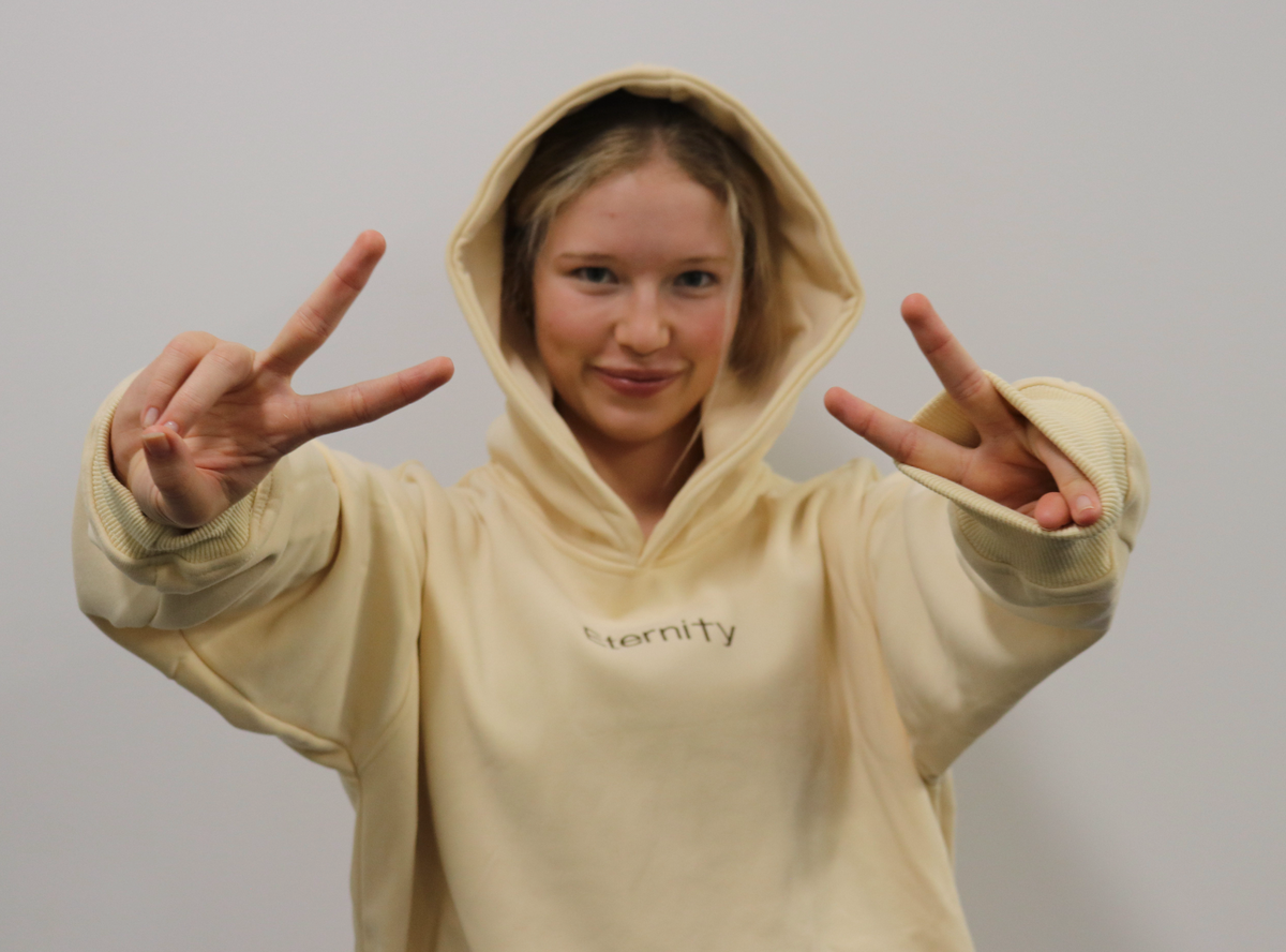 Unisex Eternity magnolia cream hoodie image 5