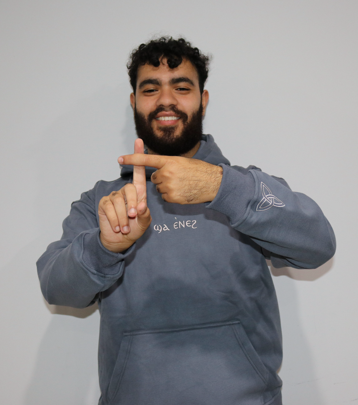 Unisex Coptic Grey hoodie image 5