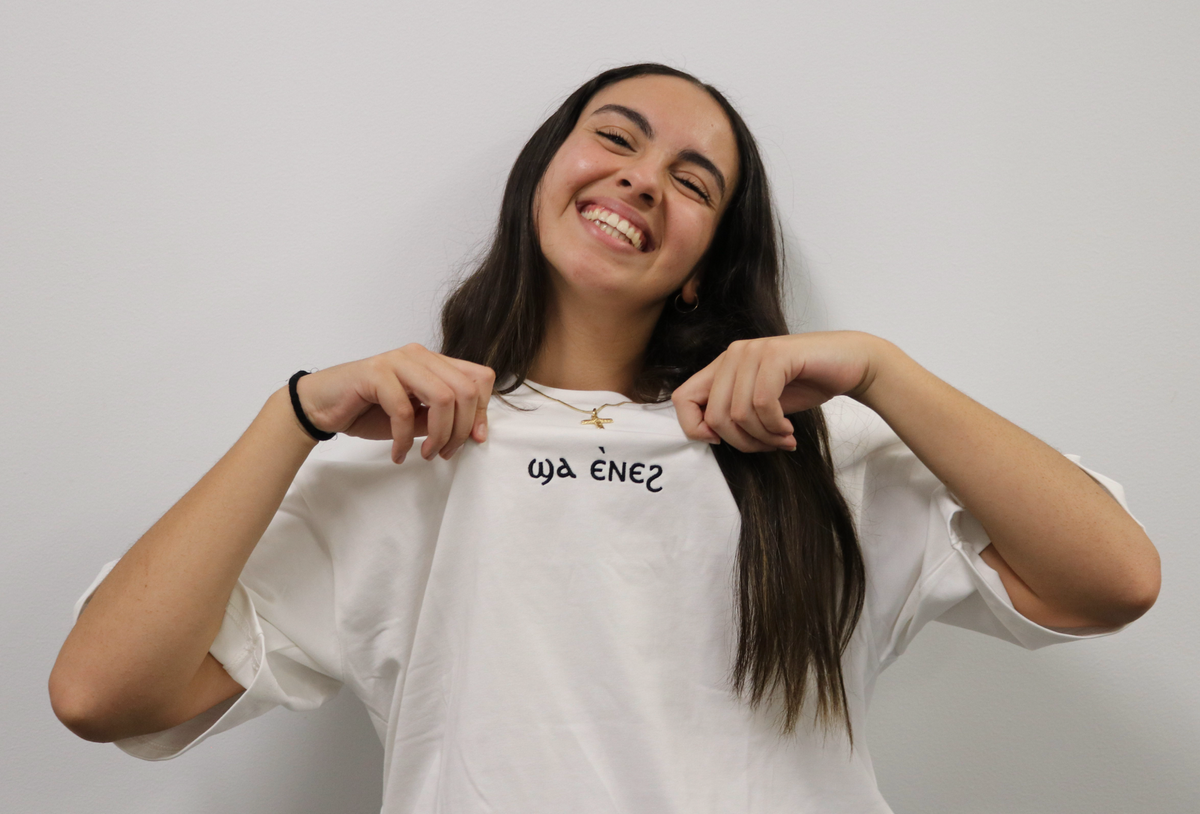 Unisex coptic centre logo white shirt image 10