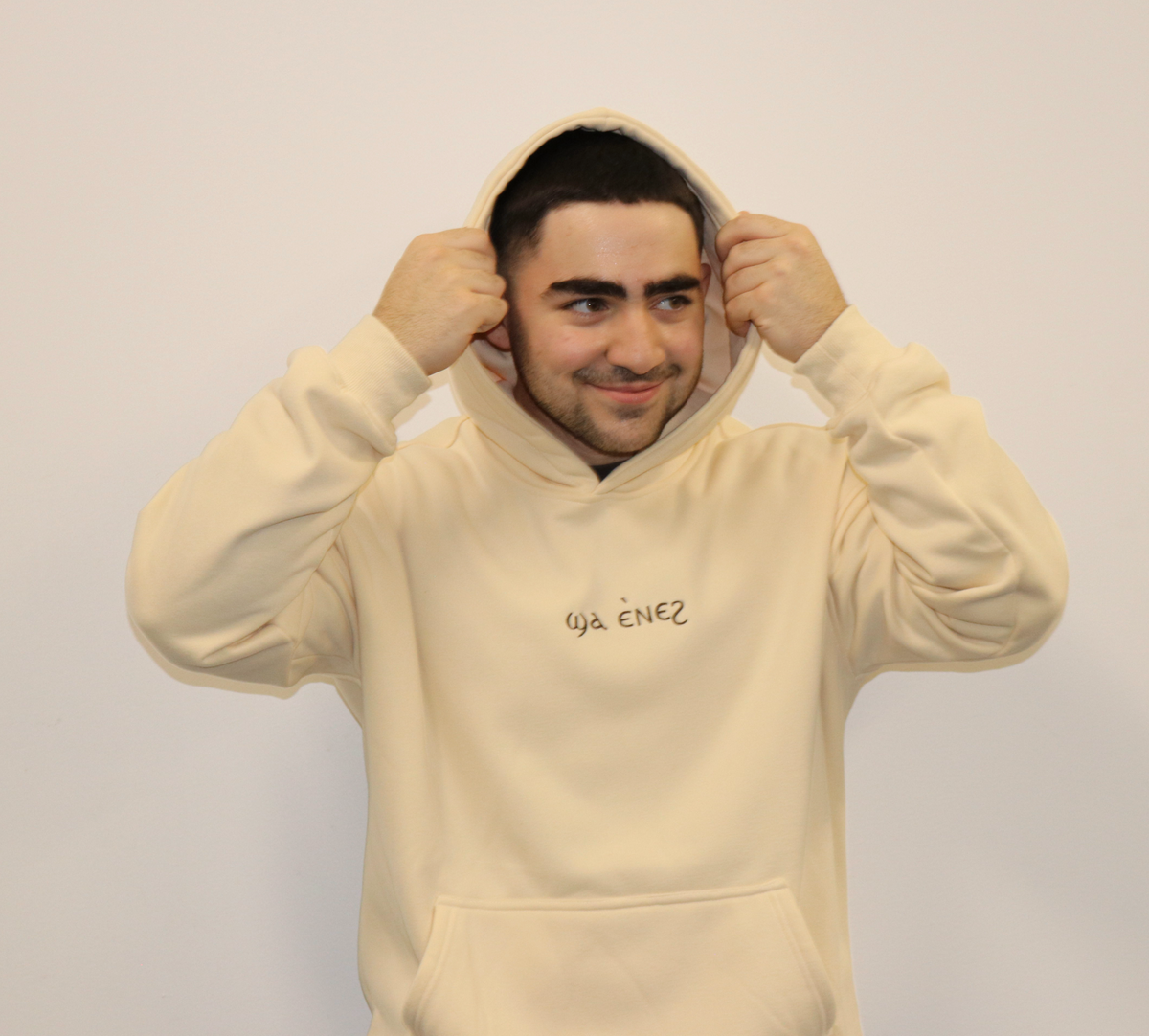 Unisex Coptic magnolia cream hoodie image 7